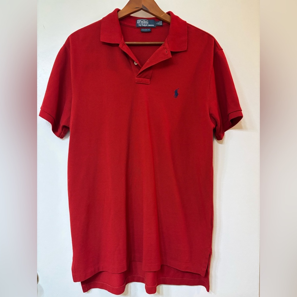 Ralph Lauren Custom Fit Polo Shirt Size L